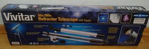 Telescopio Refractor Vivitar 50x/100x Con Tripode (remato)