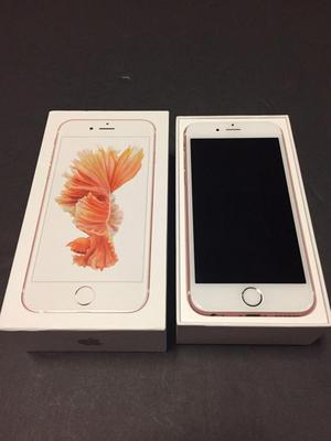 exclusivo iphone 6s gold rosa  como nuevo libre de