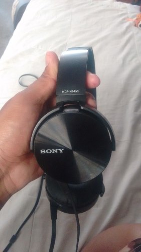Audifono Sony Extra Bass Mdr-xb450ap Handsfree Negro