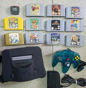 Consola Y Juegos De Nintendo 64 Completo N64 Original
