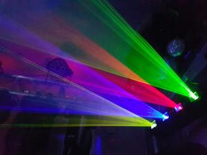 Laser Spark 4 Colores Dmx Rítmico Fiestas Discoteca Luces