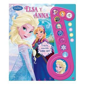 Libro Borrable 10 Sonidos 4 Luces Disney Frozen