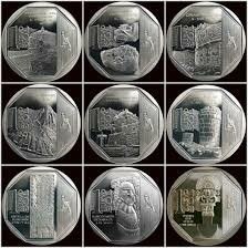 Monedas De Un Sol Coleccionables Con Diseño