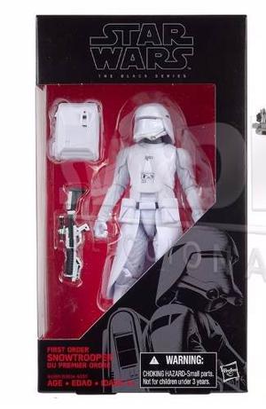 Muñeco Star Wars - The Black Series - Snowtrooper First Ord