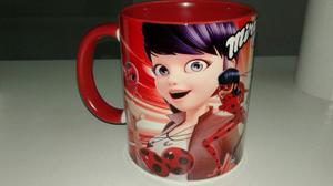 Taza Ladybug Fotos Reales Vista Por 3 Lados