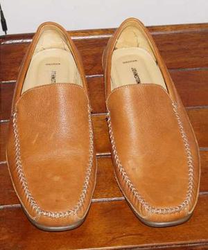 Zapatos Mocasines Johnston & Murphy Cuero Color Marrónclaro