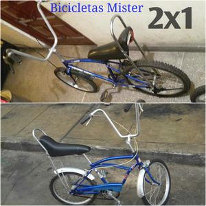 Bicicletas Mister 2x1 Originales