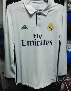 Camisetas Manga Larga Real Madrid S M L