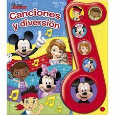 Libro Borrable 6 Sonidos Disney Jr