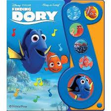 Libro Borrable 6 Sonidos Disney Pixar Dory