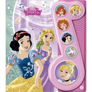 Libro Borrable 6 Sonidos Disney Princesas