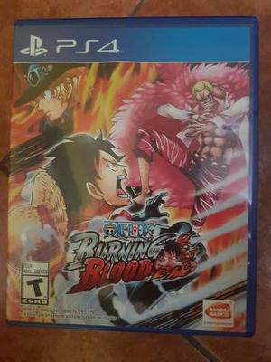 Ps4 Juego One Piece: Burning Blood//