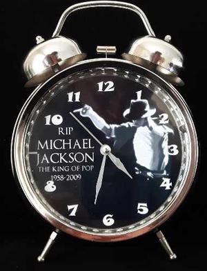 Reloj Despertador Estilo Vintage Michael Jackson Tributo