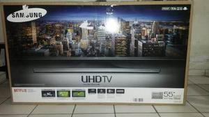 Televisor Uhd 4k Samsung Serie 6 Con Garantia Y Rack