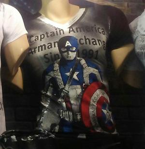 Tshirt Polo Armani Exchange Avengers