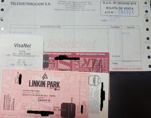 linkin park en el Nacional