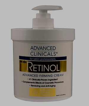 Crema Retinol Advanced Clinicals 16 onzas 464 G Importado de