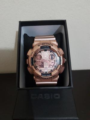 Reloj Casio GShock Dorado Rosa Nuevo C/Caja