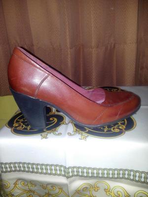 Zapatos color cobre