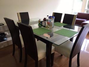 Juego De Comedor 6 Sillas