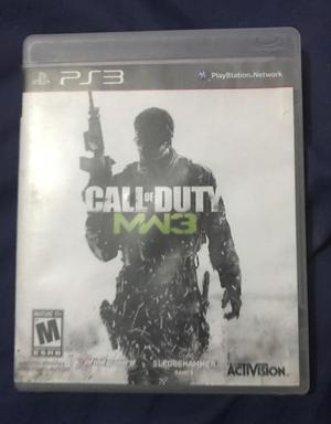 Juego de Ps3 Modern Warfare 3