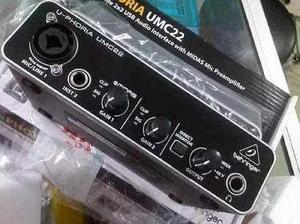 Interfaz Interface Umc 22 Behringer