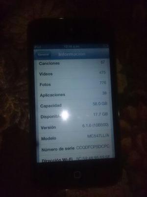 Ipod Touch 4g 64gb 300