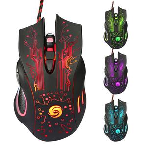 Mouse Gamer Con Luces Led dpi