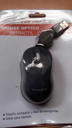Mouse Optico Retractil