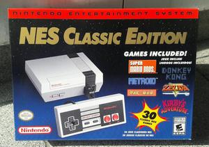 Nintendo Nes Classic Edition Sellado