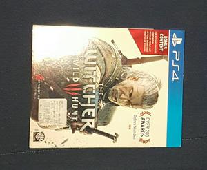 The Witcher 3 Bonus Content Ps4