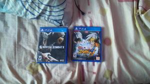 Vendo Juegos de Ps4 de 9 a 10