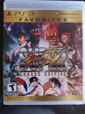 Video Juego de Street Fighter 4