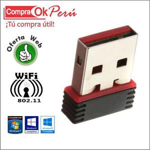 Antena Wifi Usb - Compatible - Compraokperu