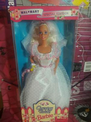 Barbie Country Bride Blonde Wedding  Nueva