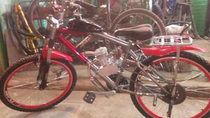 Bicicleta con Motor 50 Cc