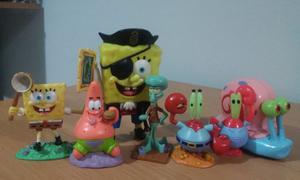 Bob Sponja Figuras/juguetes (viacom, Burger King, Nestle)
