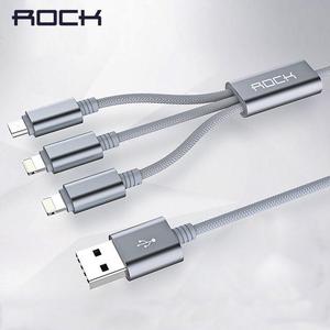 Cable Rock 3 en 1 iPhone Android