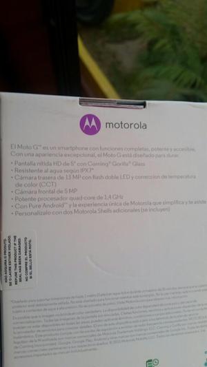 Celular Moto G(4g Lte)