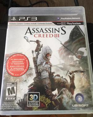 Assassins Creed Iii Ps3