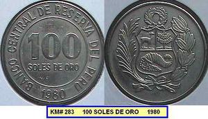 Moneda 100 Soles De Oro Perú 