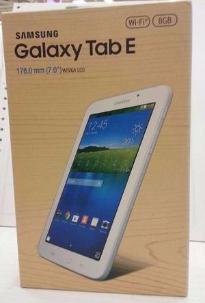 Samsung Galaxy Tab E 7 Pulgadas Doble Cámara Nuevo - Blanco