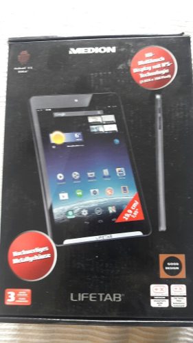 Tablet Lifetab 16gb, Doble Camara De 5 Y 2 Mp