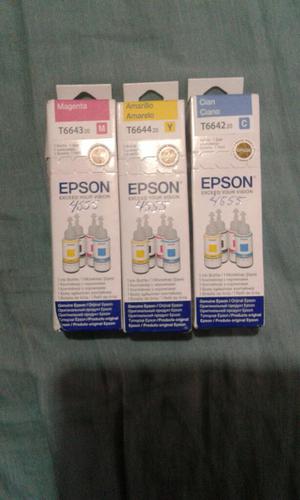 Tintas Originales Epson 3x70