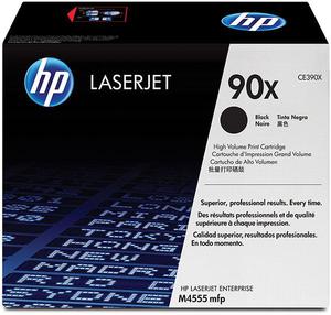 Tóner negro de Alto Rendimiento HP 90X LaserJet CE390X