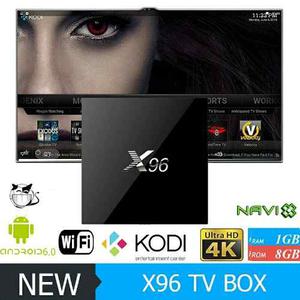 Tv Box X96 Con Android 6.0 4k Películas Gratis Kodi