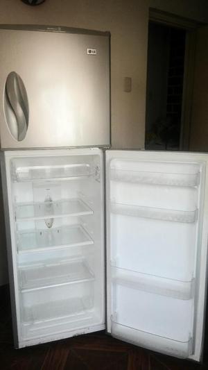 refrigeradora Lg plata