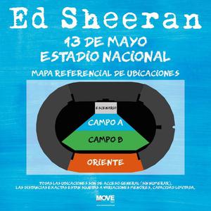 Ed Sheeran en Lima Campo A Estadio Nacional