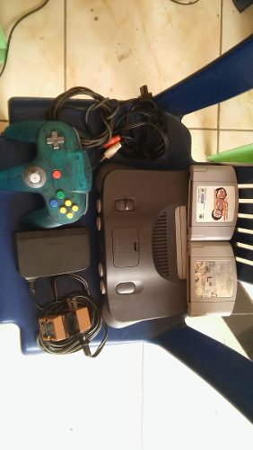 Nintendo 64 Y 2 Juegos De Regalo