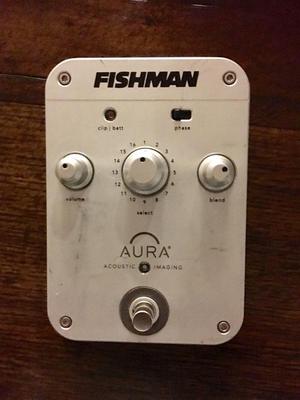 Pedal efectos guitarra acutica fishman aura sixteen